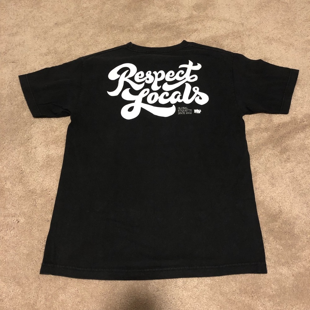 IN4MATION Black Respect Local Tee